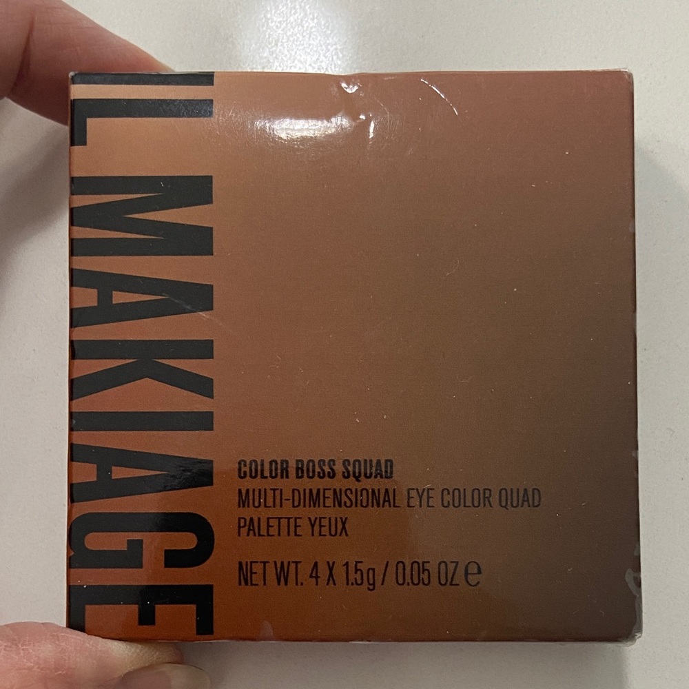 IL MAKIAGE Color Boss Squad Eye Color Quad - Palette Name: The Real Deal - 990